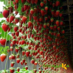 Клубника ампельная Анастасия купить по цене от 370р. в интернет-магазине «Посадика» с доставкой почтой в в Назаровое и по всей России – [изображение №1].